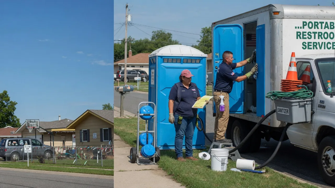Portable Toilet Rental in Alexandria, SD near me
